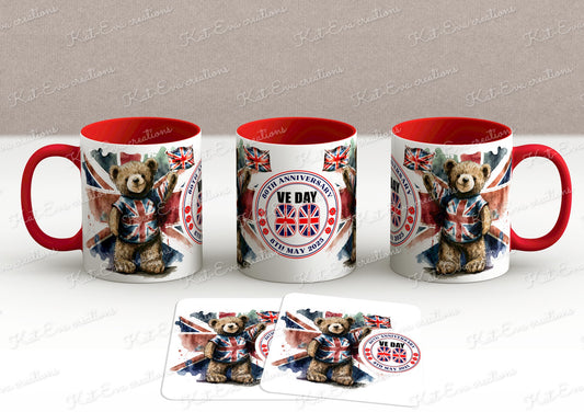 VE day 80th anniversary mug