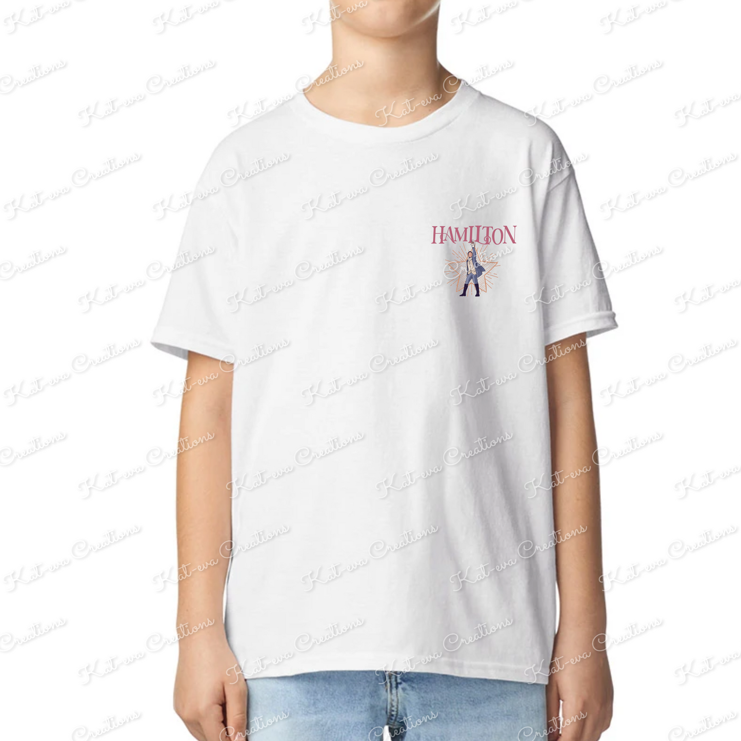 musical tshirt hamilton