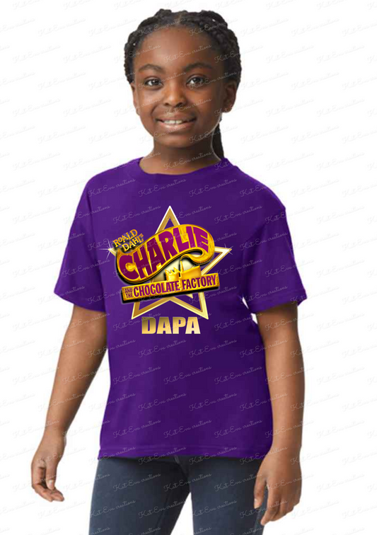 Dapa charlie Tshirt Adult Sizes With Name image 0