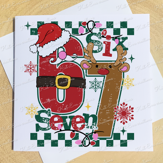 6 7 card or card and badge