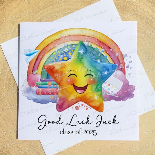 Leavers card