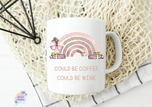 Could be coffee/tea, could be wine mug