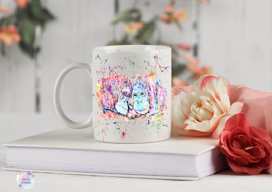 Beautiful orangutan mug. can be personalised.