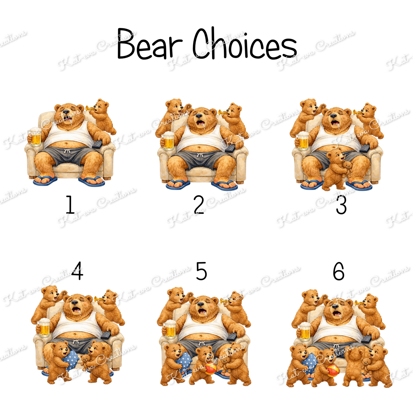 papa bear and cubs special offer
