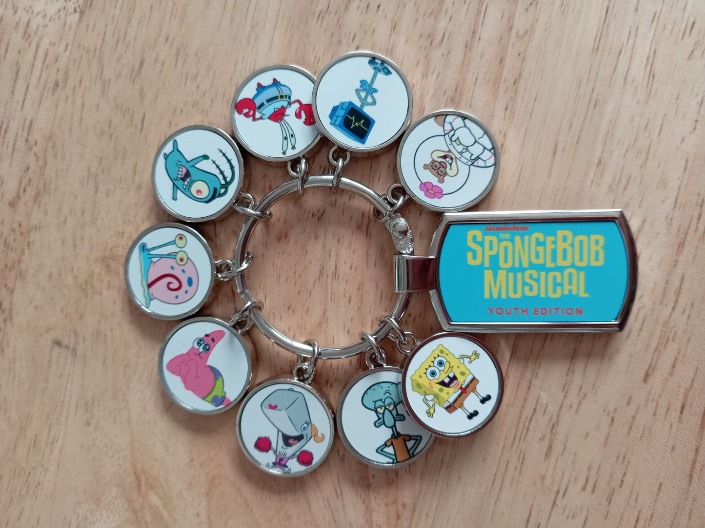 Sb keyring and charms