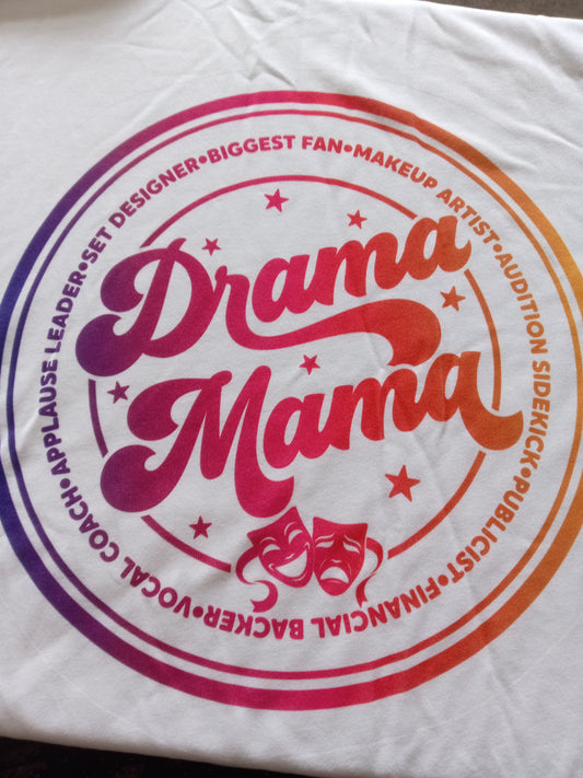 Drama mama tshirt size medium