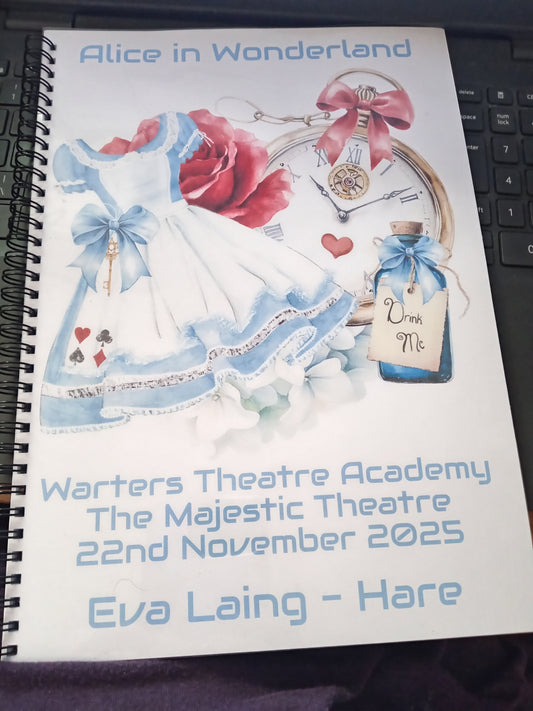 Alice in wonderland script