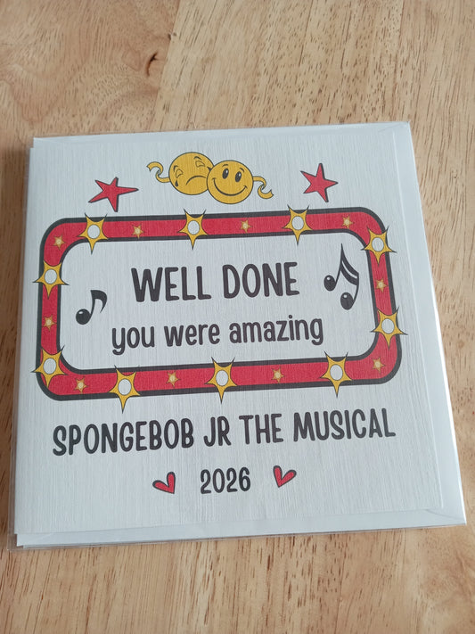 Show greetings card