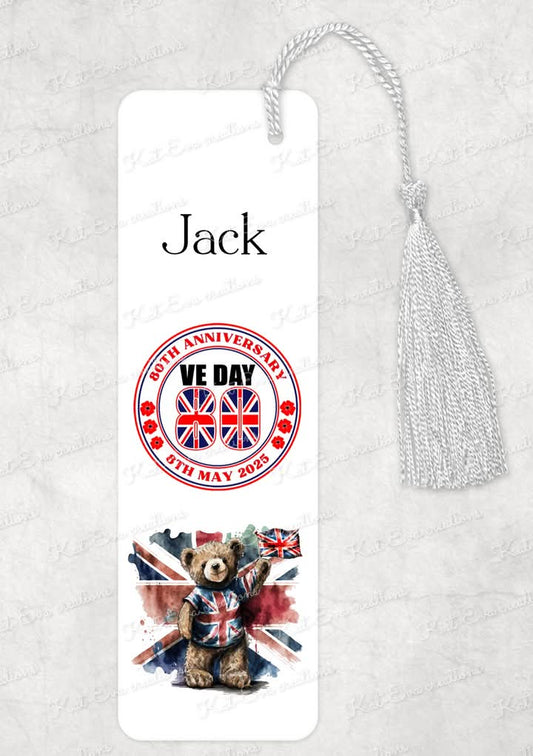 Ve day 80th anniversary bookmark